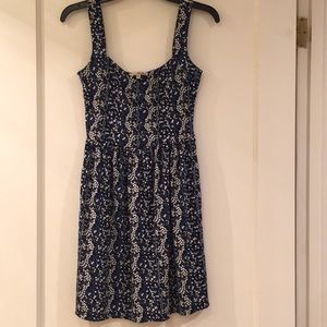 Bebop blue floral dress